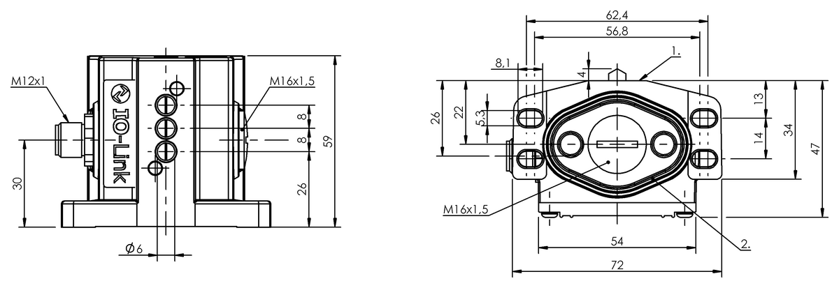 Mechanical multiple position limit switches