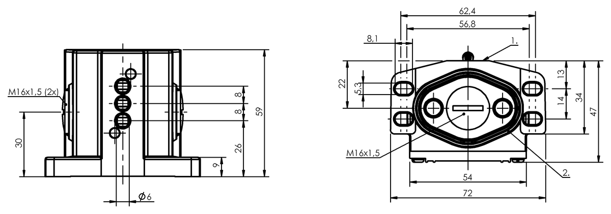 Mekanik çok konumlu limit sviçler