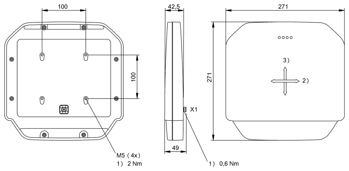 RFID UHF 读卡器 (860…930 MHz)