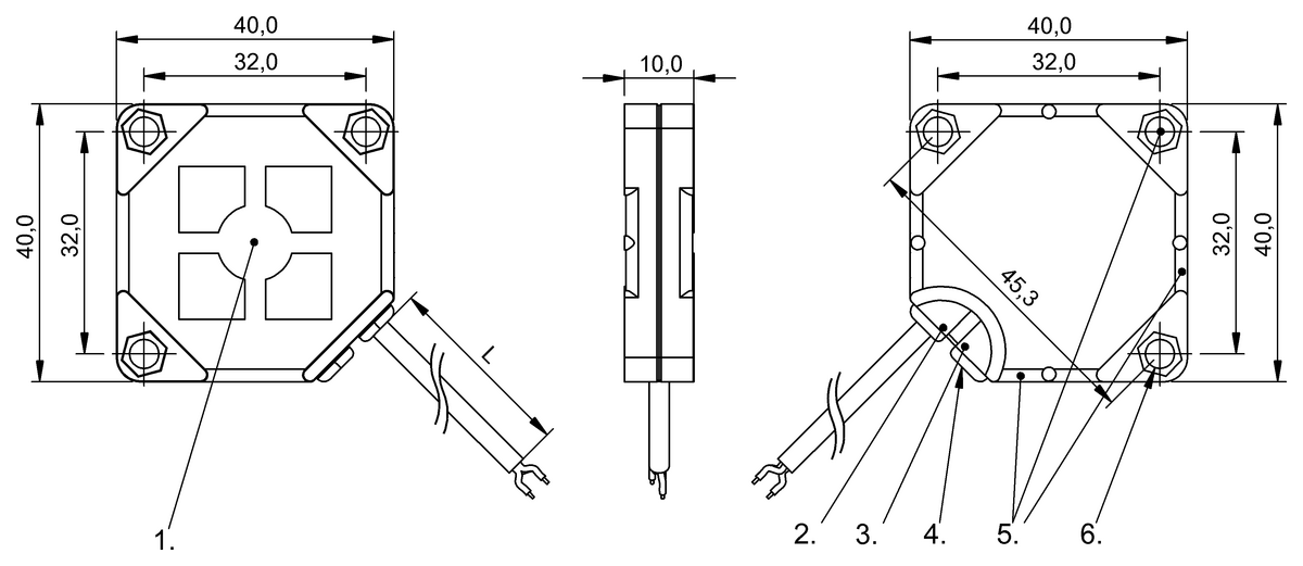 Détecteurs de proximité capacitifs pour la détection d'objets