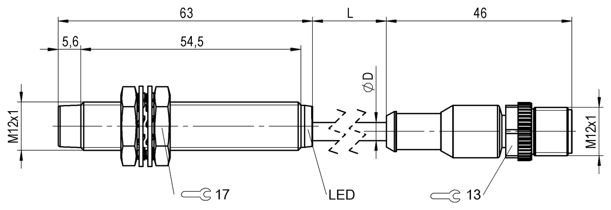 Inductive distance sensors