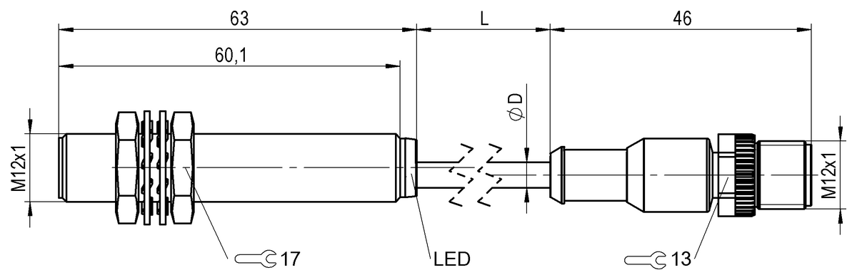 Inductive distance sensors