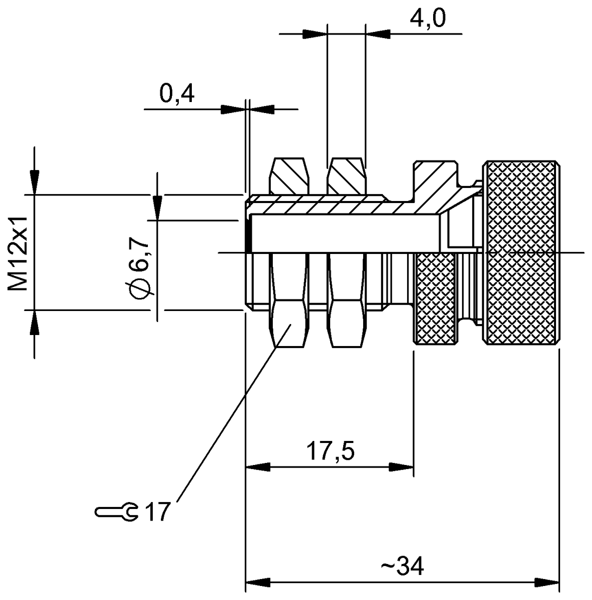 Proximity sensor mounts with positive stops