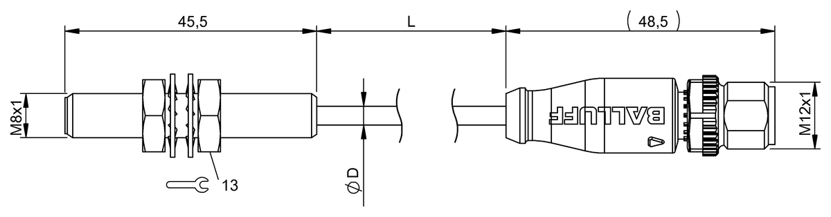 Inductive proximity switches and proximity sensors