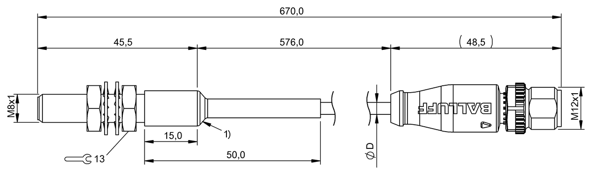 Inductive proximity switches and proximity sensors