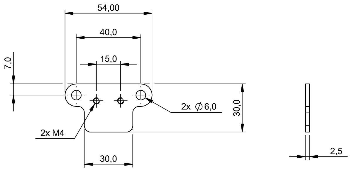 Brackets for RFID systems