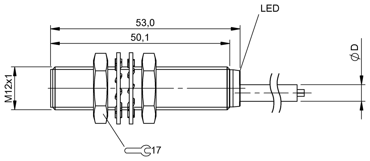 Inductive proximity switches and proximity sensors