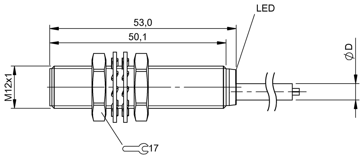 Inductive proximity switches and proximity sensors