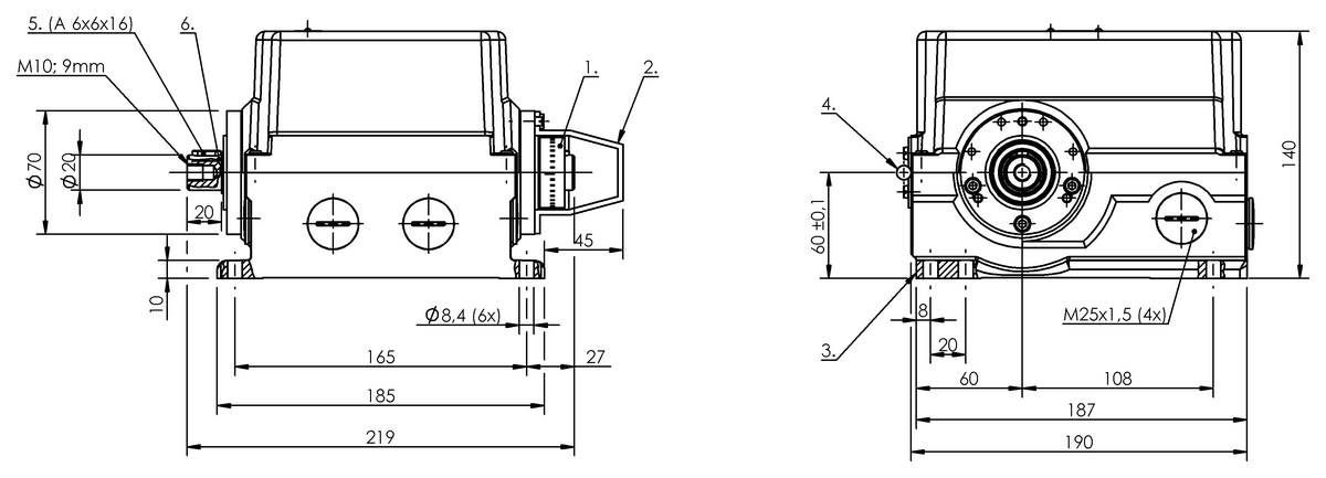 Rotary cam switches with safety switch positions
