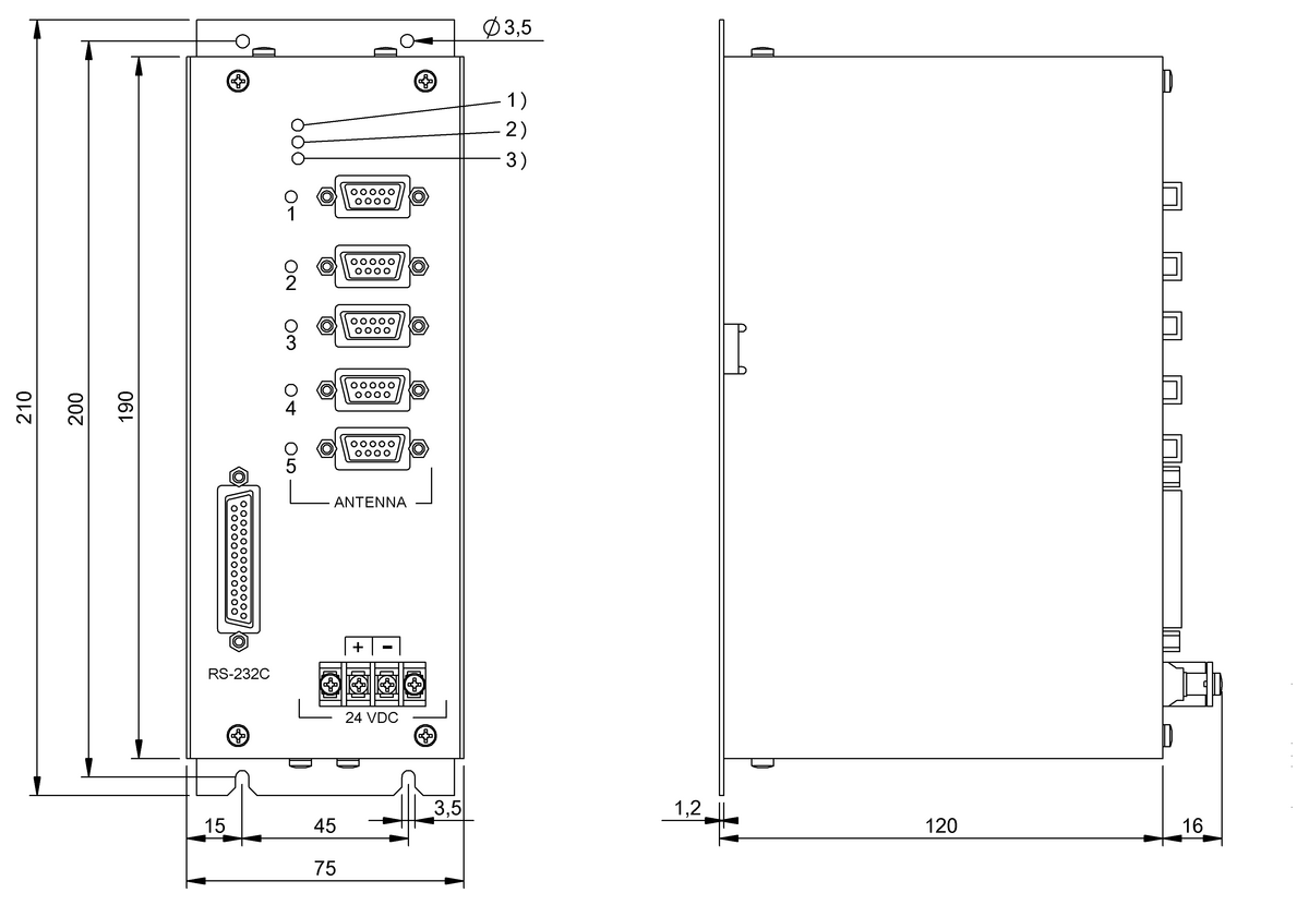 LF RFID processors (70/455 kHz)
