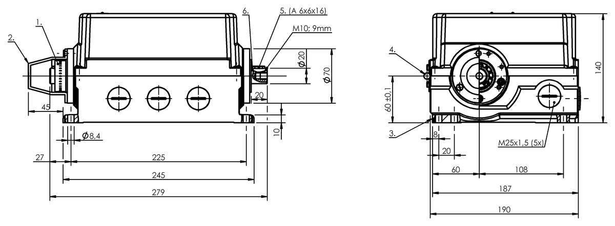 Indukční spínací zařízení