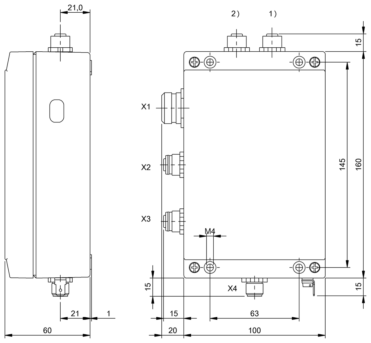 RFID HF Auswerteeinheiten (13,56 MHz)