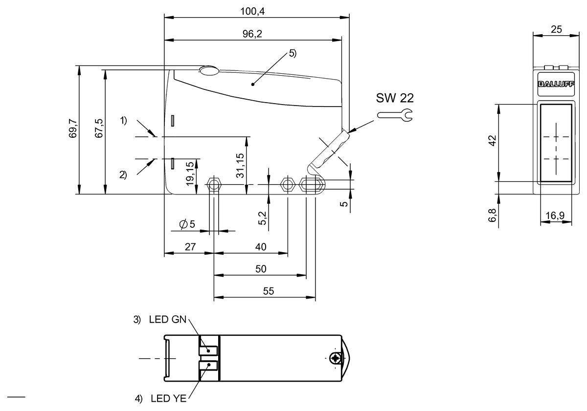 Retroreflective sensors