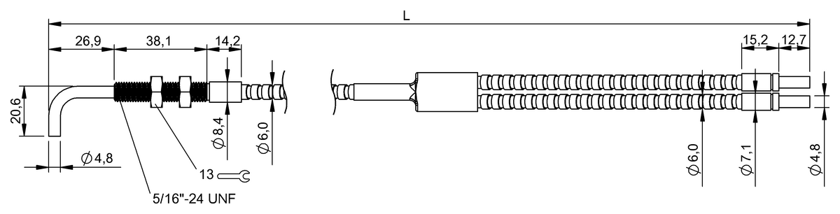 Plastic and glass fibers for fiber-based devices