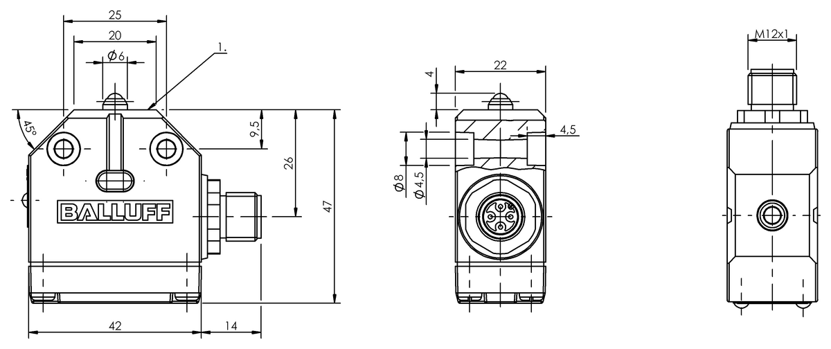 Mechanische Einzelpositionsschalter