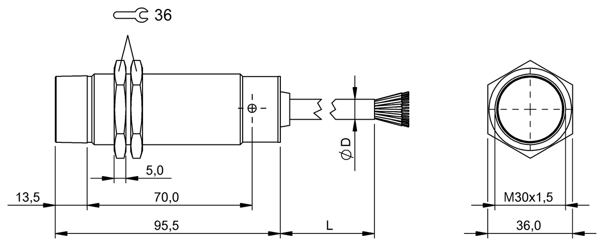 BIC 1I4-N1A15-M30ME1-BPX0F-050