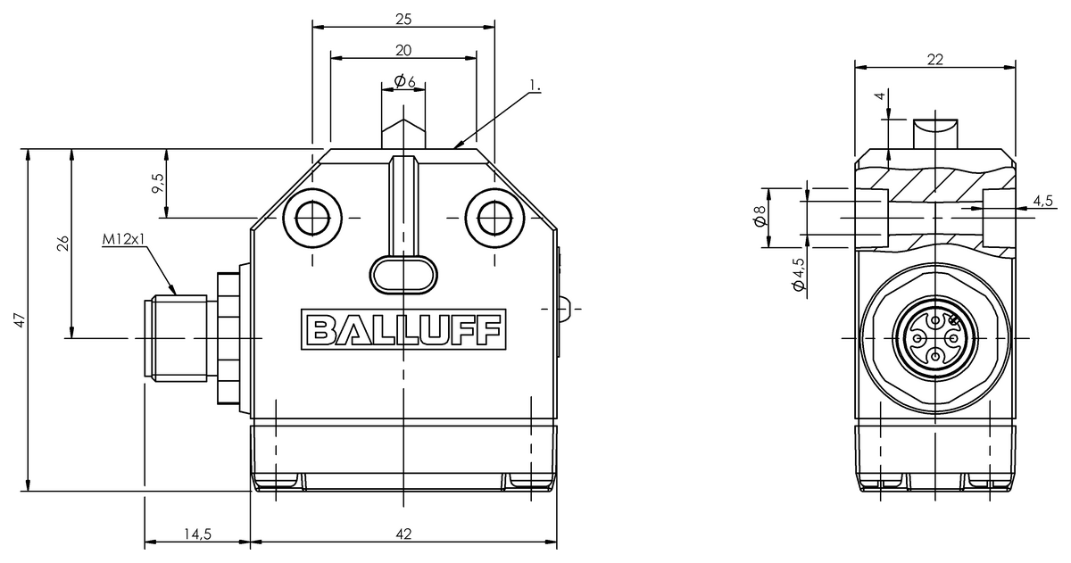Mechanical single position limit switches