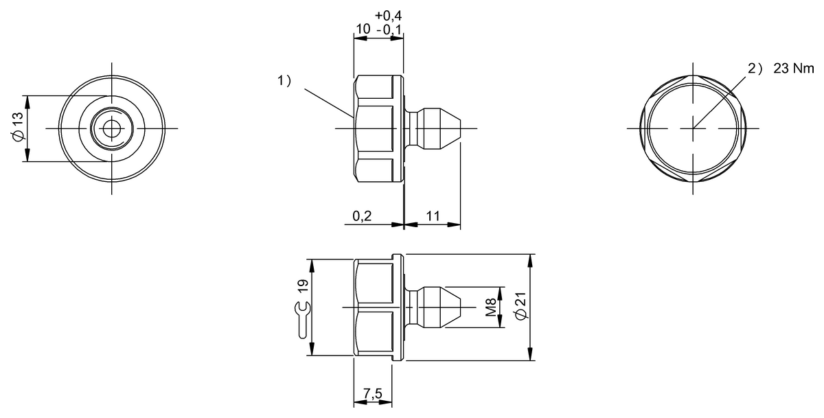 VF tagy RFID (13,56 MHz)