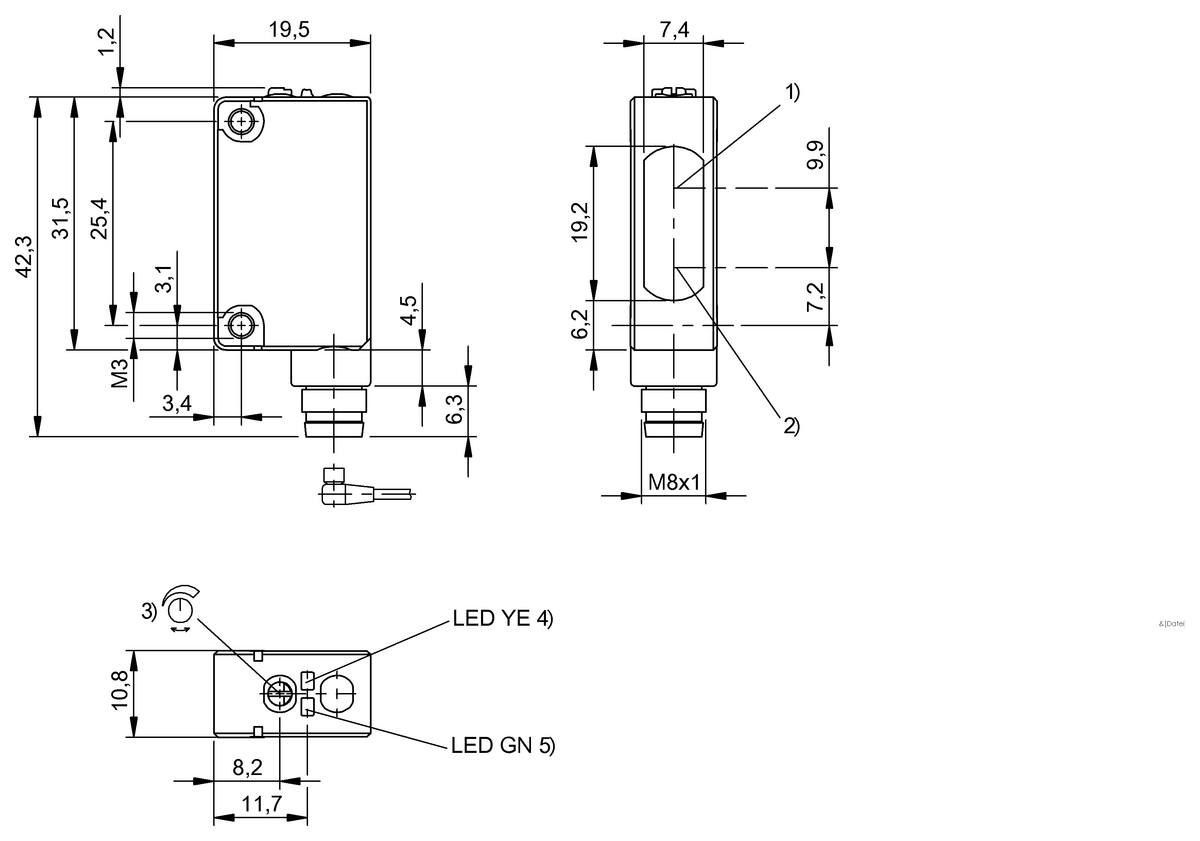 Retroreflective sensors