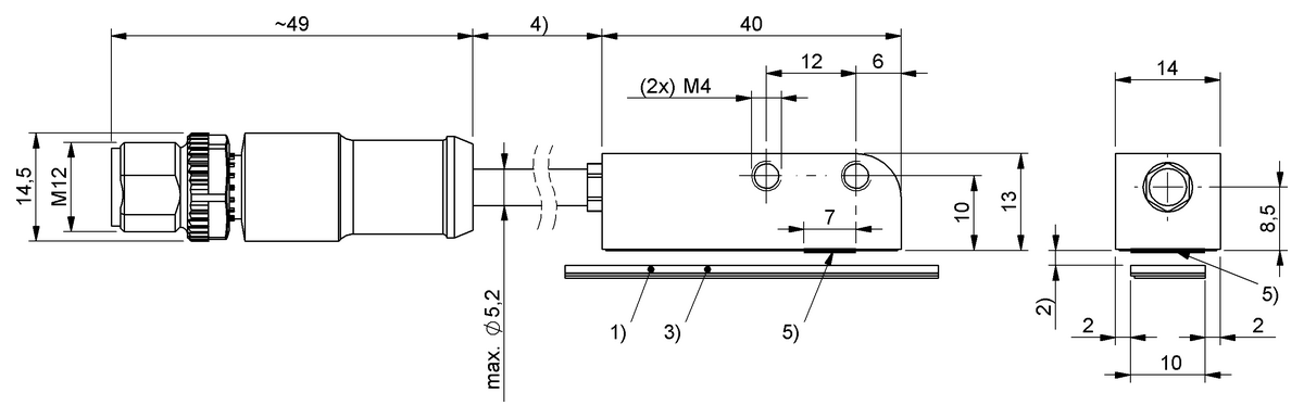Absolute rotary encoder