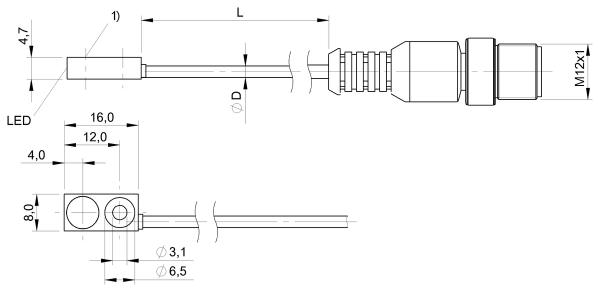 Inductive proximity switches and proximity sensors