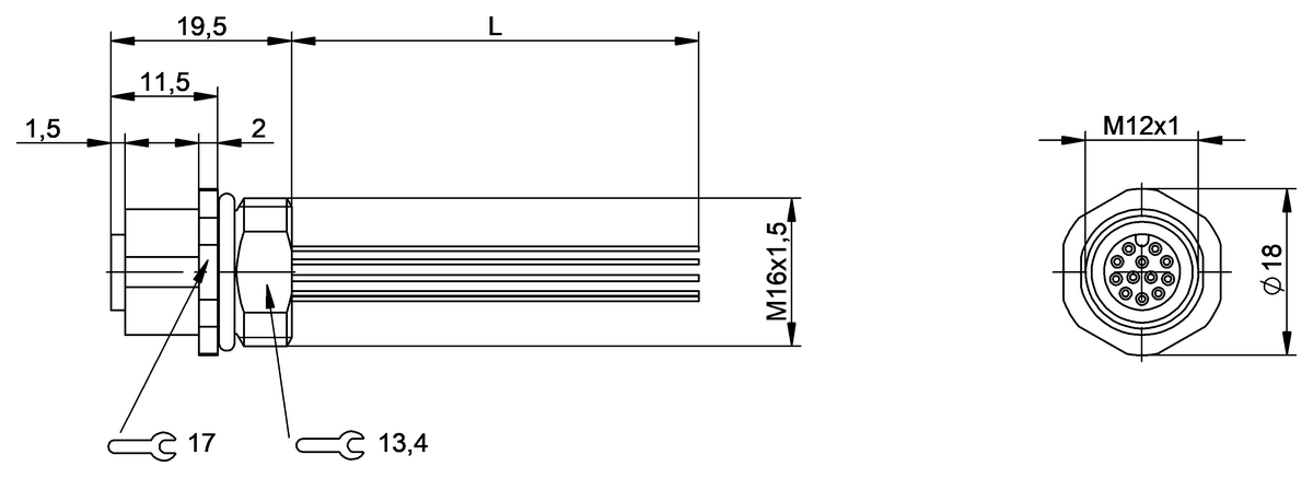 Conectores de flange