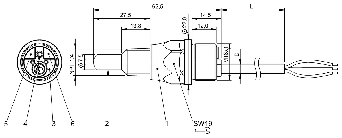 Capacitive level sensors