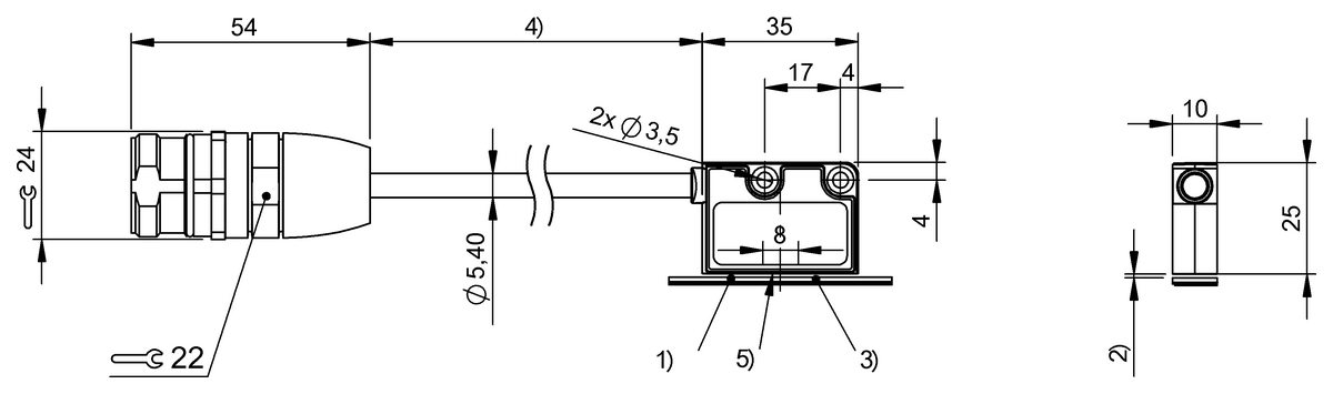 Incremental linear distance measuring system and rotary angle measuring system