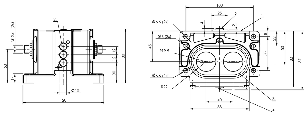 Induktive Reihenpositionsschalter