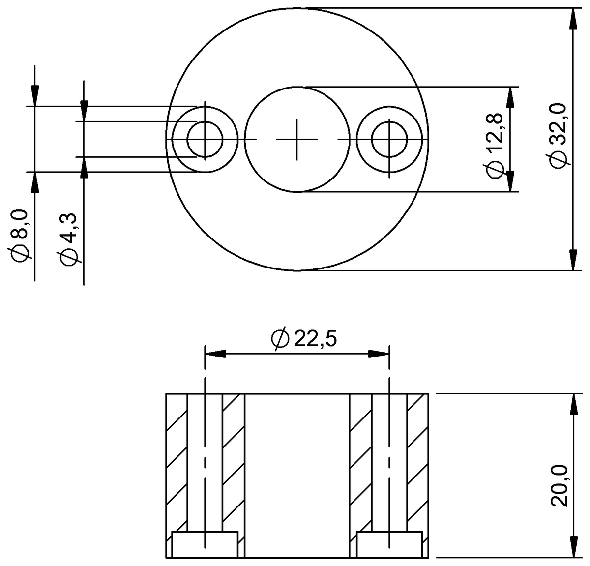 Magnet for rod style