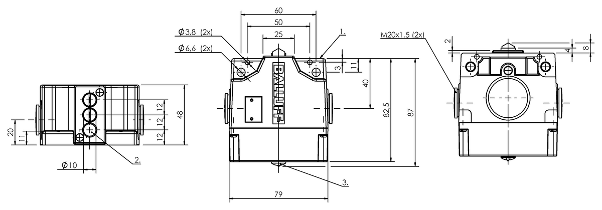 Multiple-position cam switches with mixed connections