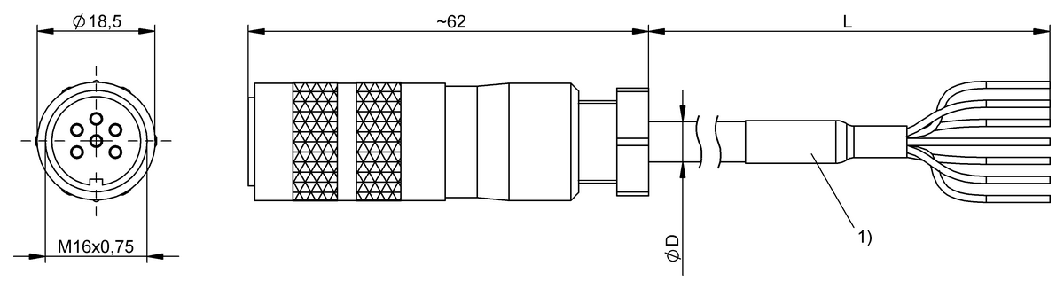 Single-ended cordsets