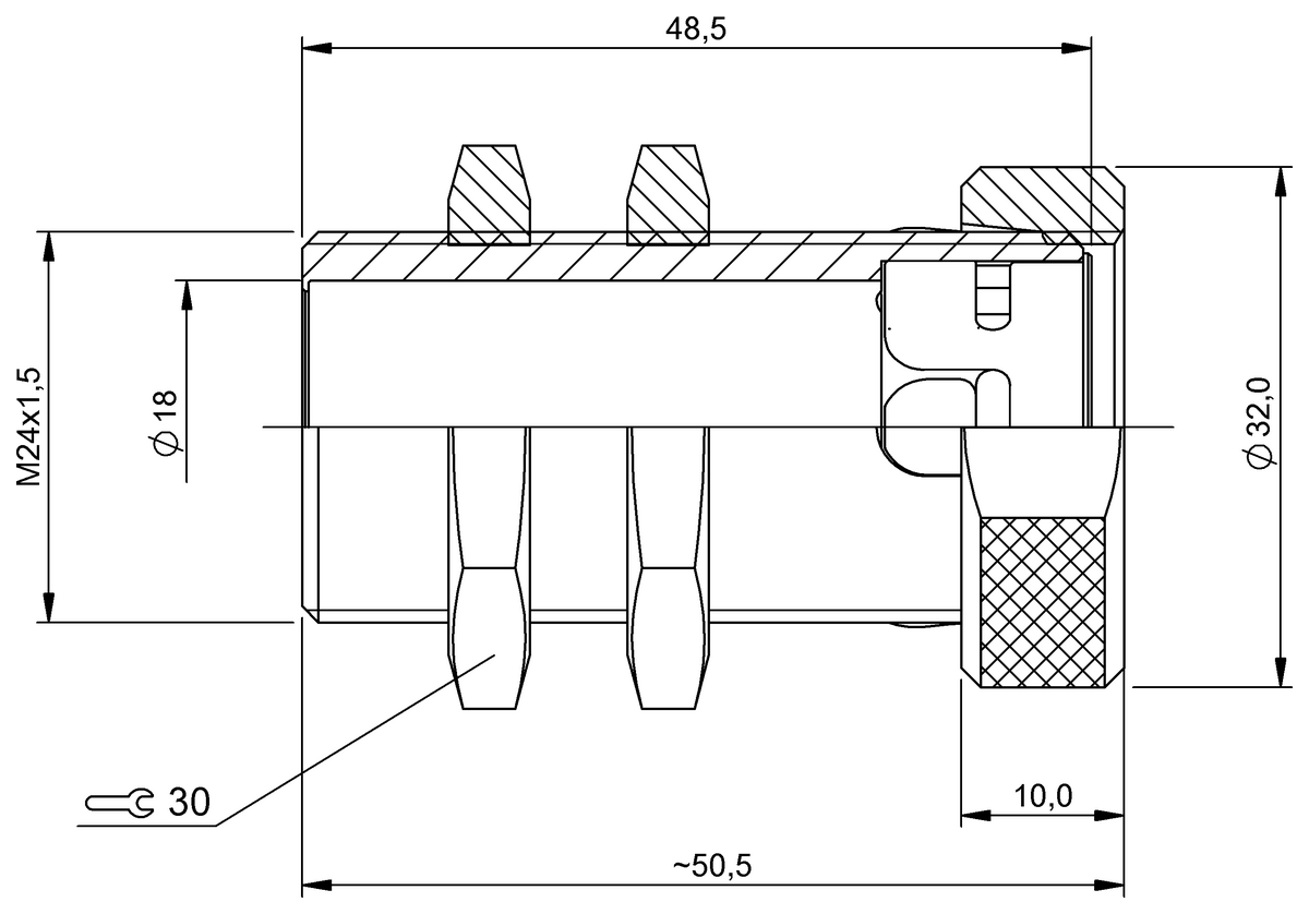 Proximity sensor mounts with positive stops