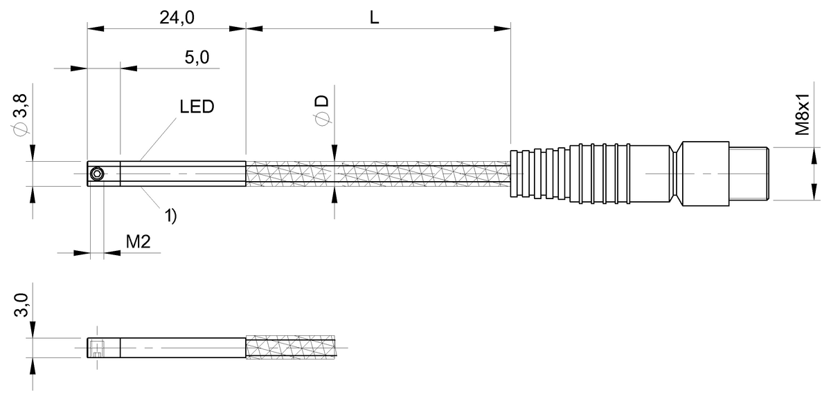 Czujniki pola magnetycznego dla różnych kształtów rowka