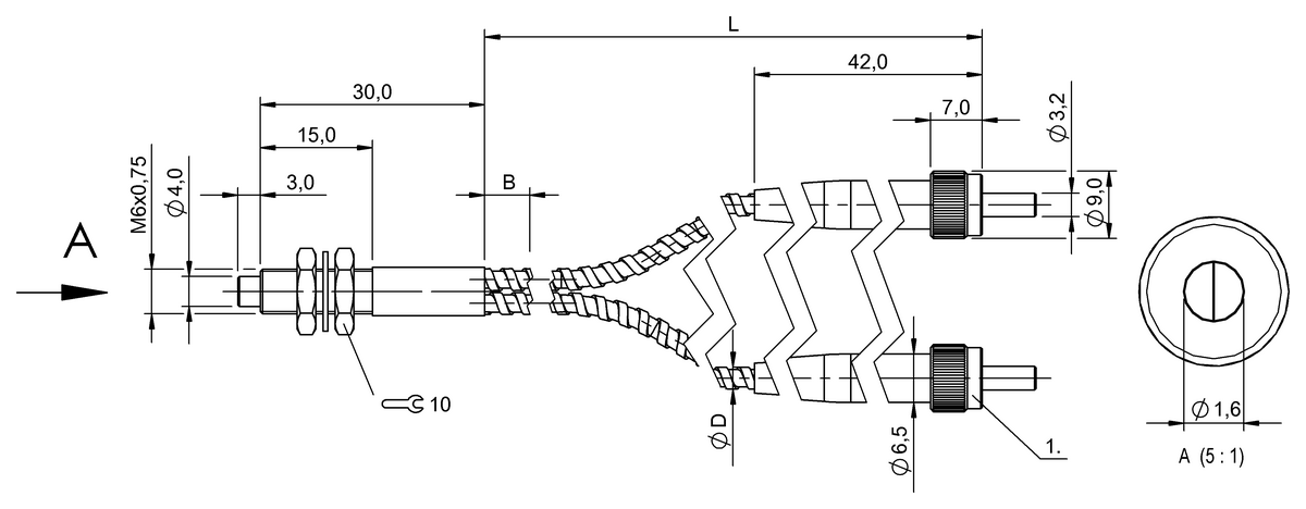 Plastic and glass fibers for fiber-based devices
