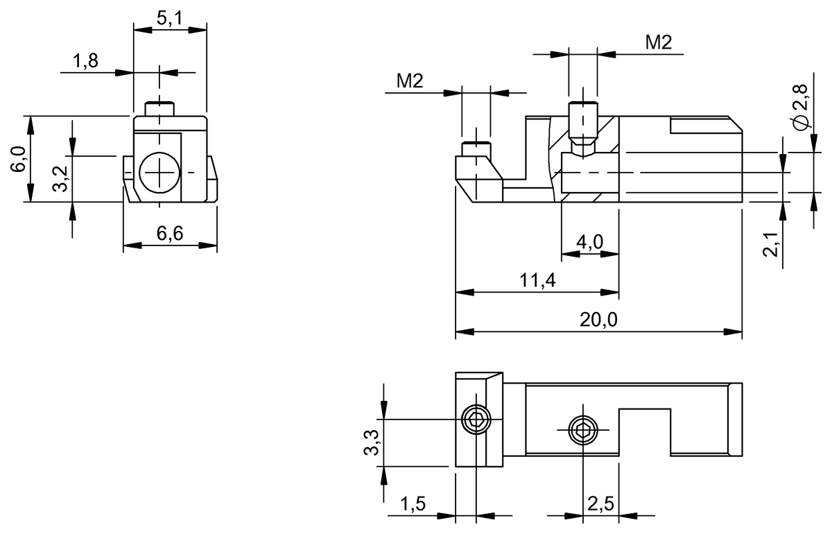 Mounting brackets for magnetic sensors