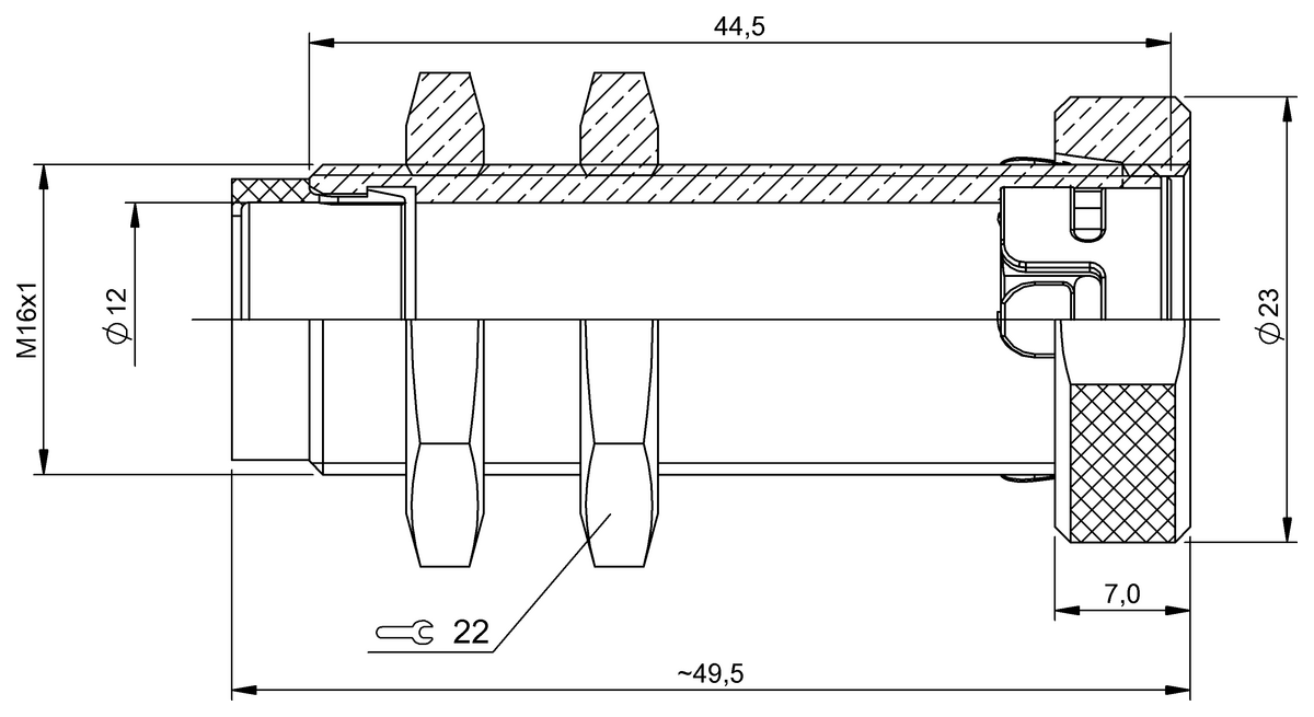 Proximity sensor mounts with positive stops