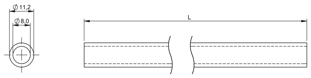 Protective tubes for cables