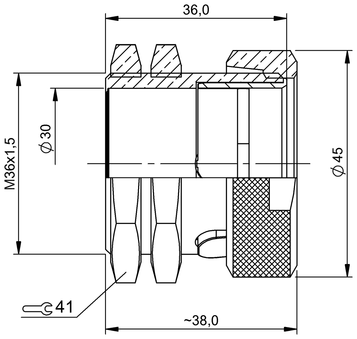 Proximity sensor mounts with positive stops