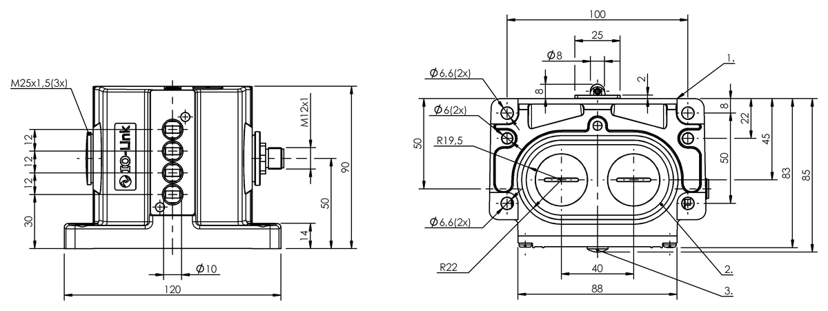 Finales de carrera mecánicos múltiples