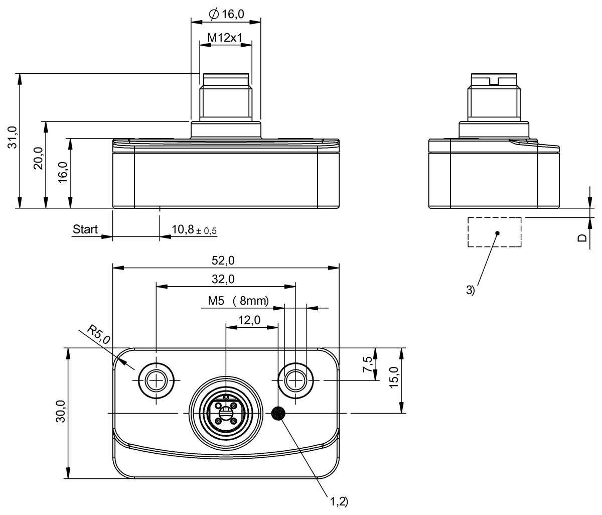 Inductive position sensors