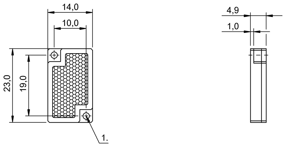 Reflectores y láminas reflectantes