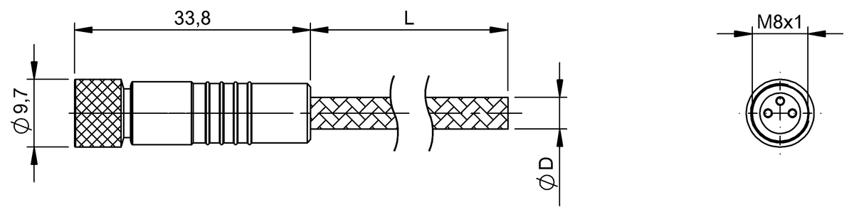 Single-ended cordsets