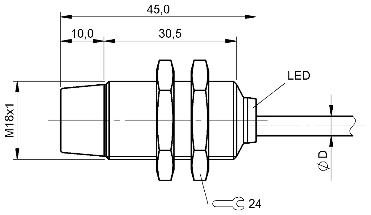 Inductive proximity switches and proximity sensors