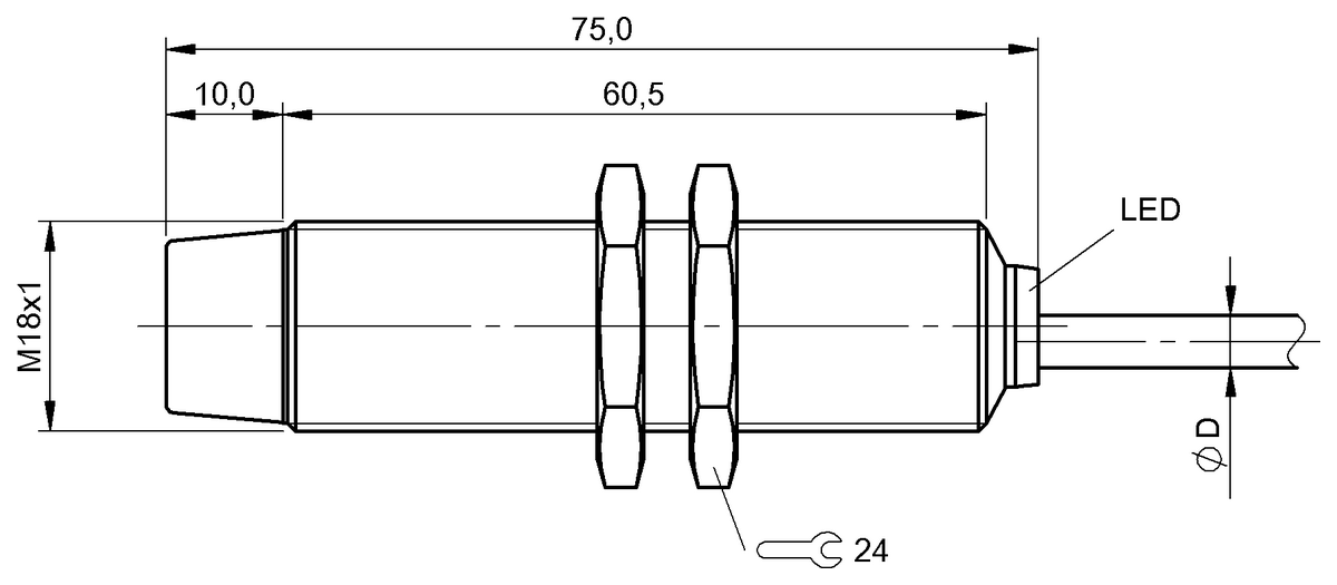 Inductive proximity switches and proximity sensors