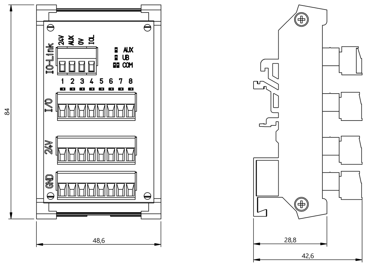 Hub IO-Link - raggruppamento di segnali flessibile ed efficiente dal punto di vista dei costi