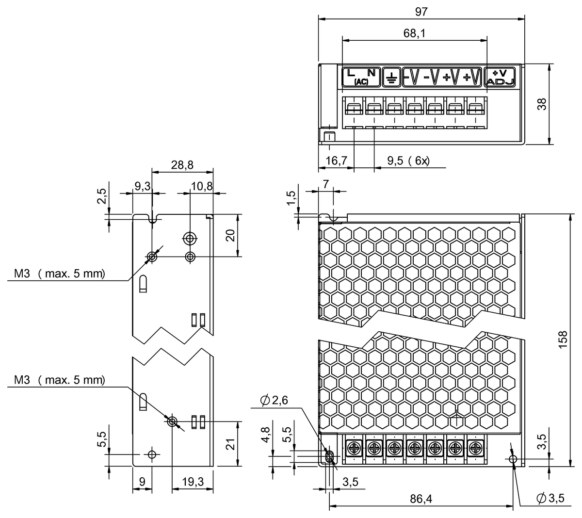 Power supply units in the compact format