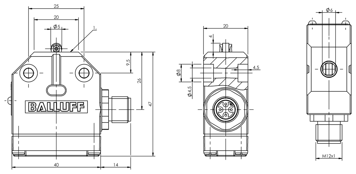 Mechanical single position limit switches