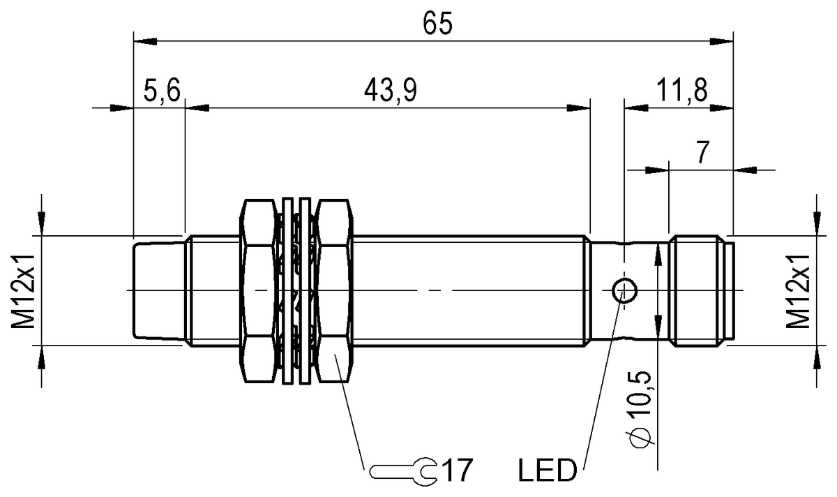 Inductive distance sensors