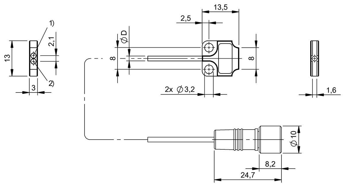 Micromote - optical sensor heads